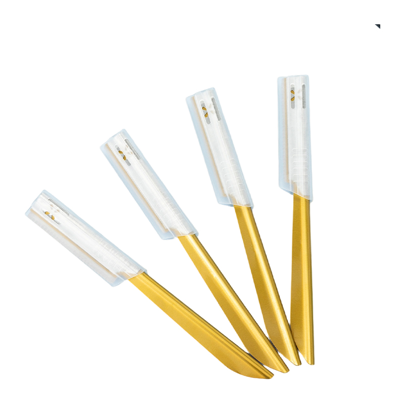 Razor Trimmer pentru sprâncene și față cu prindere anti-alunecare