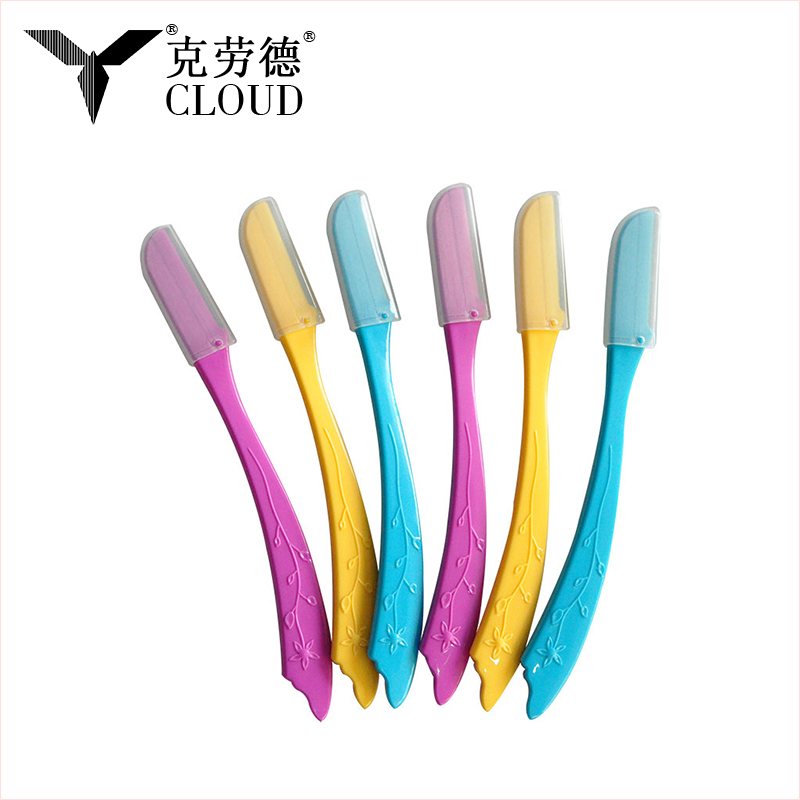 Aparat de ras pentru sprancene portabil de unica folosinta pentru calatorii