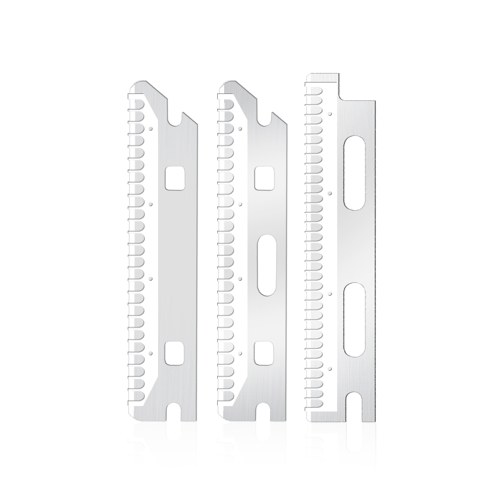 Lame de ras pentru sprâncene, reutilizabile, multifuncționale, din oțel inoxidabil
