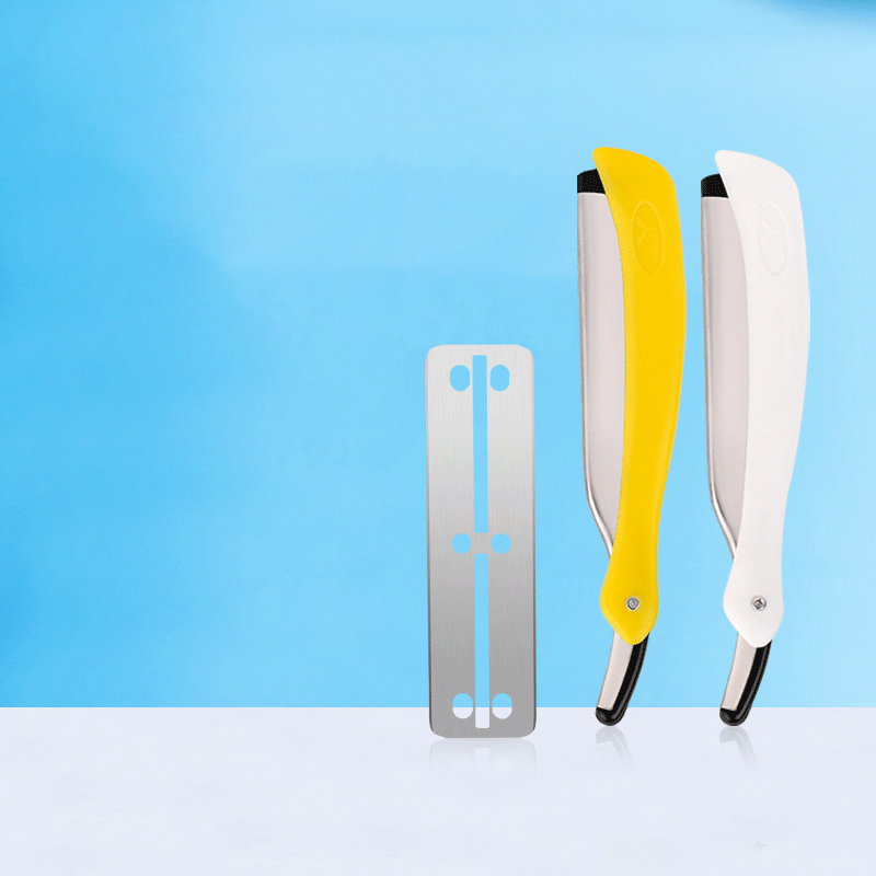 Portabil, pliabil, pentru tăierea sprâncenelor pentru barbă, cu 77 de lame