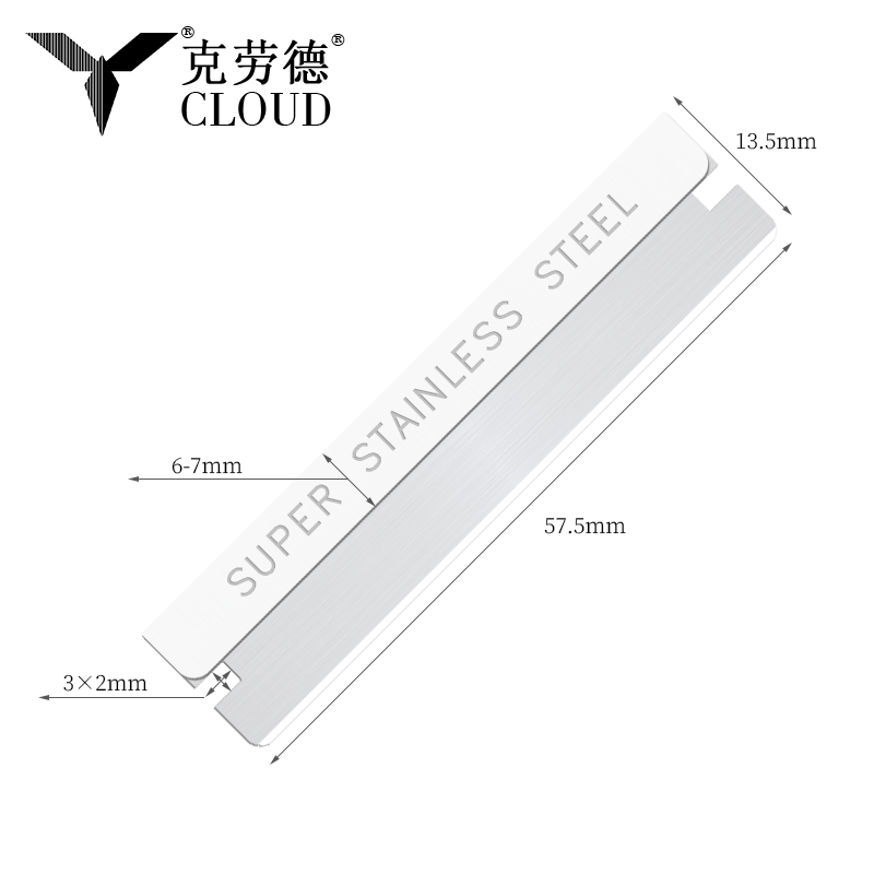 Lame de ras ondulate cu o singură margine