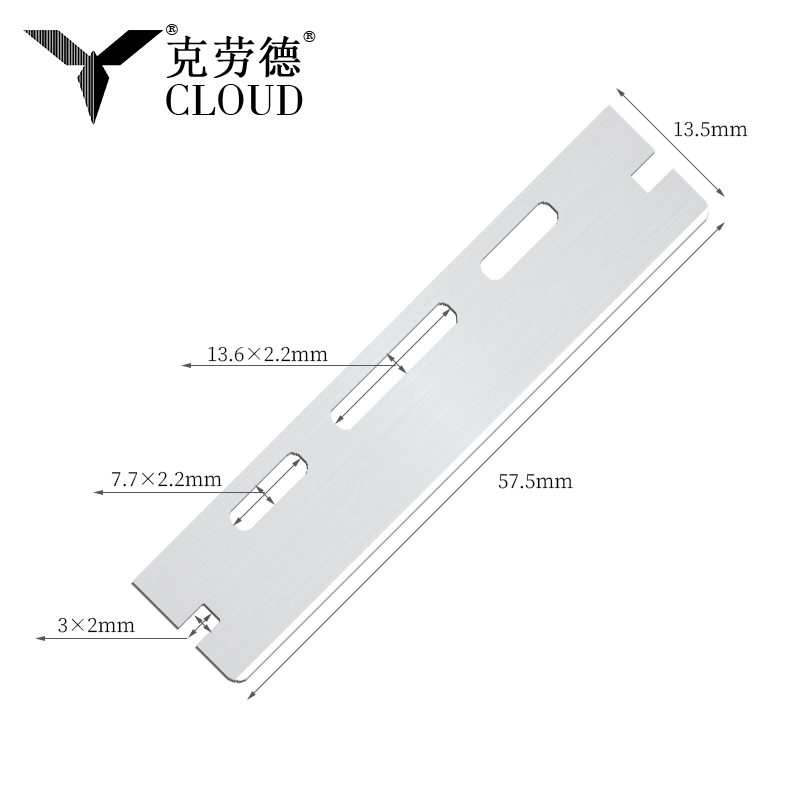 Lame de ras ondulate cu o singură margine
