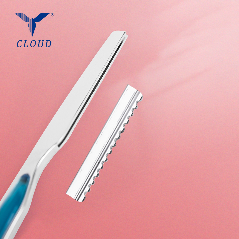 Brici de tuns din oțel inoxidabil Brici drept (mâner din plastic)