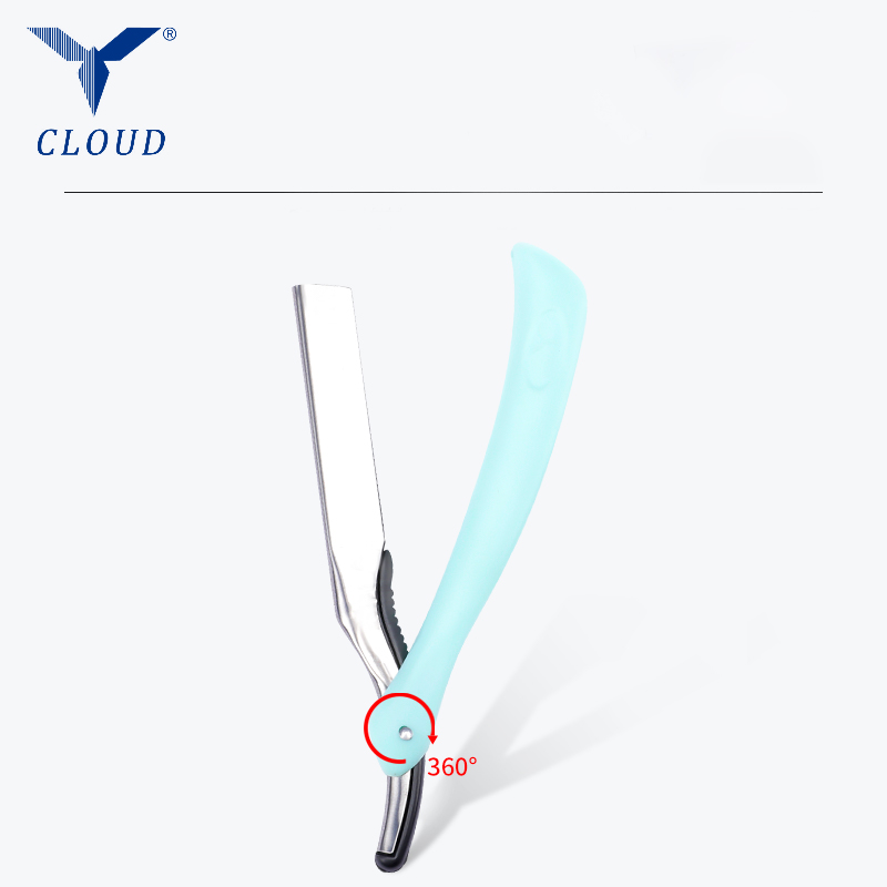 Set de aparat de ras din oțel inoxidabil cu prindere confortabilă, cu 77 lame