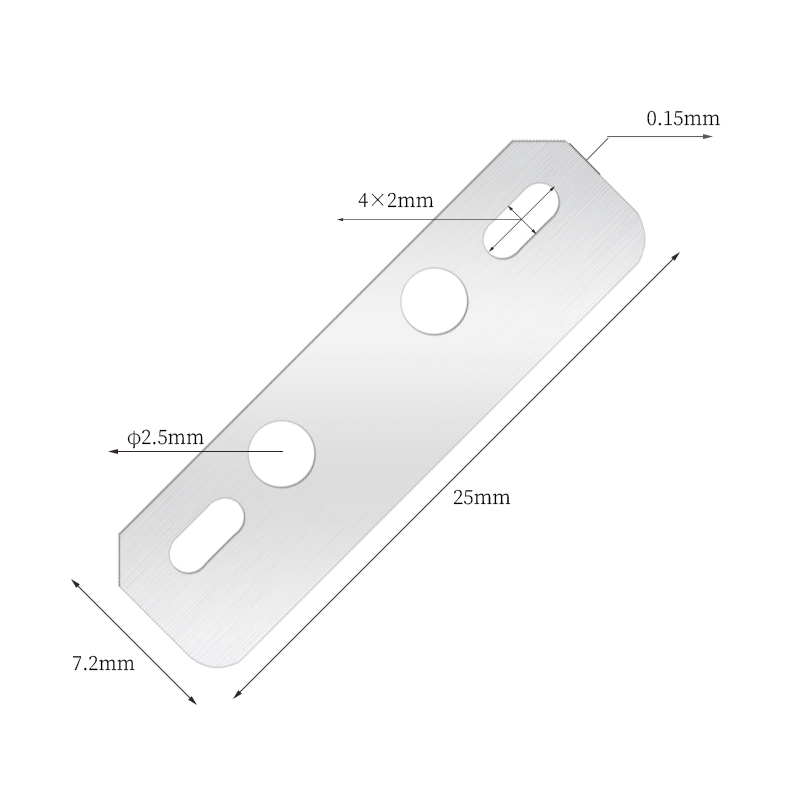 Lama de ras pentru sprancene multifunctionala Silk Smooth